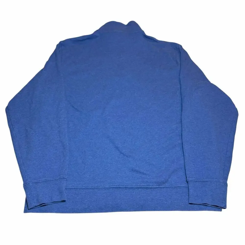 Vineyard Vines Men's 1/4-Zip Pima Cotton Pullover Sweatshirt Blue Size Large